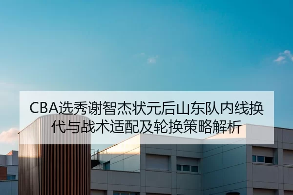 CBA选秀谢智杰状元后山东队内线换代与战术适配及轮换策略解析